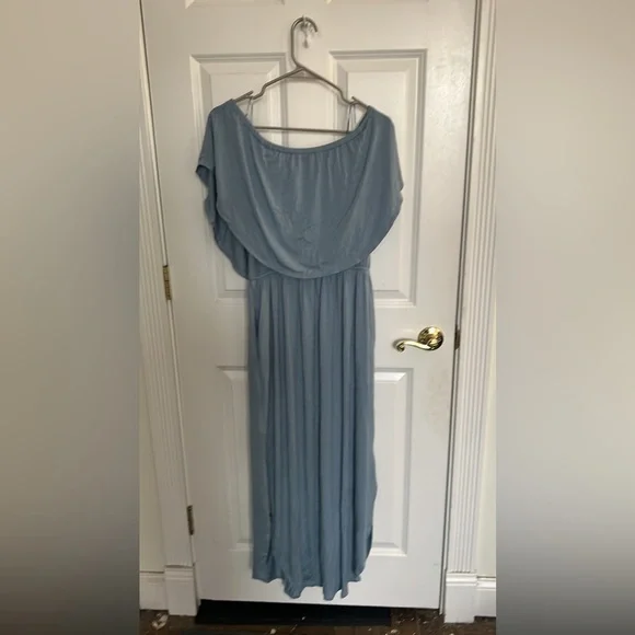 navy blue cotton dress Blue Reverie Cotton Dress